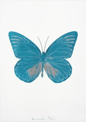 Damien Hirst - The Souls I (Topaz - silver gloss)