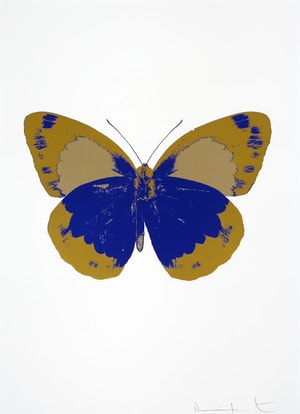 Damien Hirst - The Souls II - Westminster Blue/Oriental Gold/Cool Gold