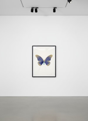 Damien Hirst - The Souls IV (Oriental Gold - Silver Gloss - Leaf Green)