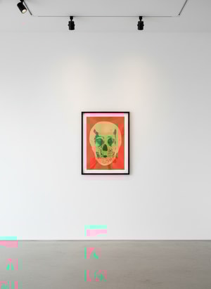 Damien Hirst - Till Death Do Us Part (Tme bright orange/ african gold/ emerald green)