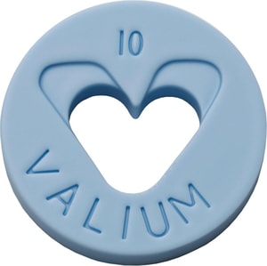 Damien Hirst - Valium 10mg Roche (Baby blue)