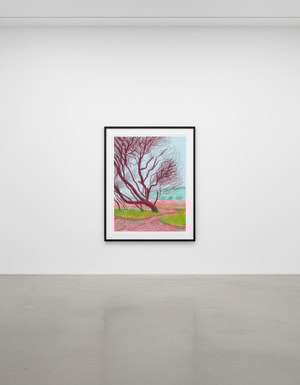 David Hockney - 18th March , from The Arrival of Spring in Woldgate , East Yorkshire , in 2011