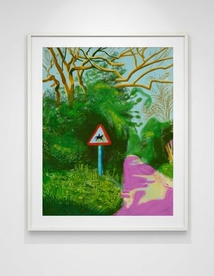 David Hockney - 5th May  The Arrival of Spring in Woldgate, East Yorkshire in 2011