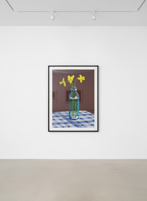 David Hockney - 7th April 2021, More Flowers on the Table
