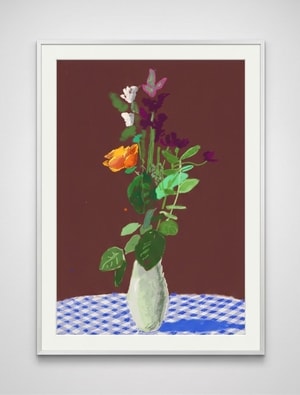 David Hockney - 7th March, More Flowers on the Table