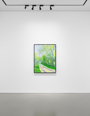 David Hockney - April 12th No. 2, The Arrival of Spring in Woldgate, East Yorkshire