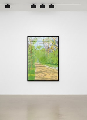 David Hockney - April 25th, The Arrival of Spring in Woldgate, East Yorkshire