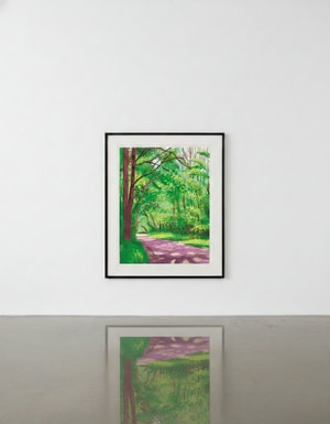 David Hockney - April 28th, The Arrival of Spring in Woldgate, East Yorkshire