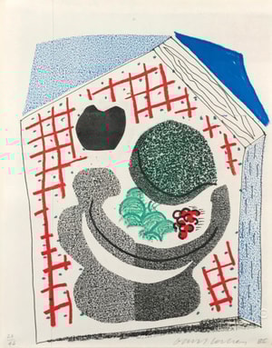 David Hockney - Bowl of Fruit