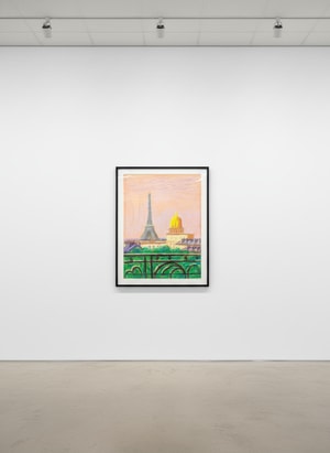 David Hockney - Eiffel Tower by Day