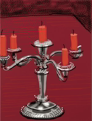 David Hockney - Five Candles