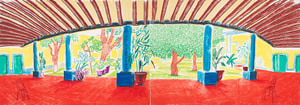 David Hockney - Hotel Acatlán: First Day, from Moving Focus