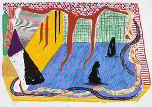 David Hockney - Ink in the Room