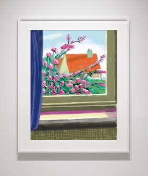 David Hockney - iPad Drawing No. 778, 17th April 2011