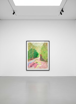 David Hockney - January 2nd, The Arrival of Spring in Woldgate, East Yorkshire