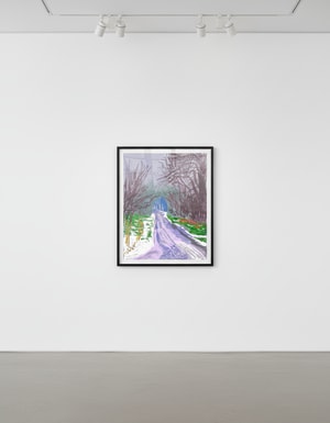 David Hockney - January 4, The Arrival of Spring in Woldgate, East Yorkshire