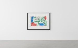 David Hockney - Landscape with a Plant