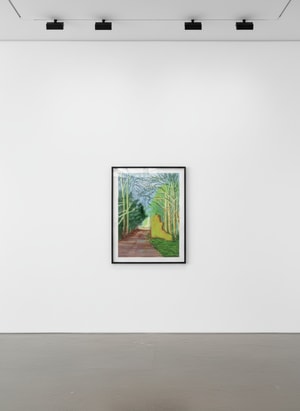 David Hockney - March 19th, The Arrival of Spring in Woldgate, East Yorkshire