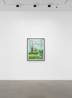 David Hockney - May 12, The Arrival of Spring in Woldgate, East Yorkshire