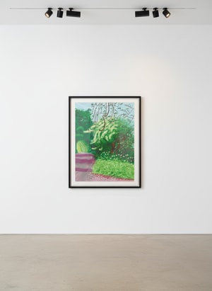 David Hockney - May 14, The Arrival of Spring in Woldgate, East Yorkshire