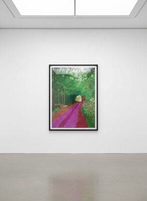 David Hockney - May 31 no. 1, The Arrival of Spring in Woldgate, East Yorkshire