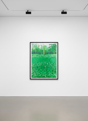 David Hockney - May 6, The Arrival of Spring in Woldgate, East Yorkshire