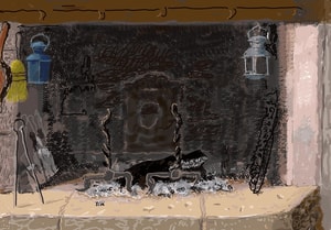 David Hockney - No Fire