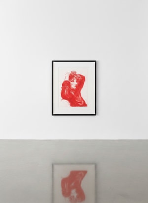 David Hockney - Red Celia