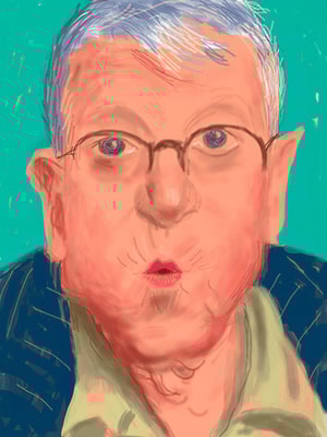 David Hockney - Self Portrait IV