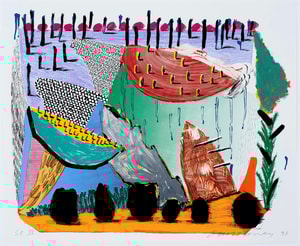 David Hockney - Slow Rise