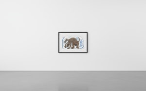 David Hockney - Stanley In a Basket