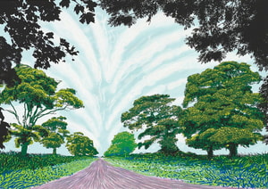 David Hockney - Summer Sky