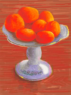 David Hockney - Tangerines