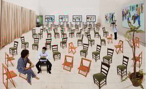 David Hockney - The Chairs