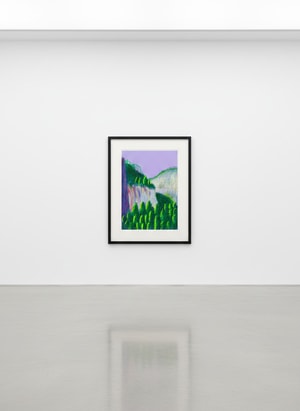 David Hockney - The Yosemite Suite No. 11