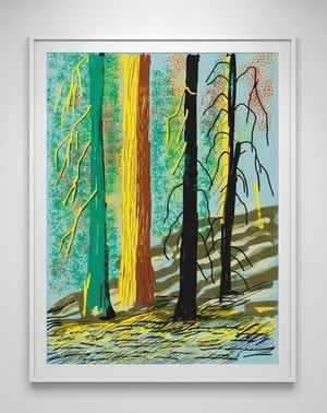 David Hockney - The Yosemite Suite No. 7