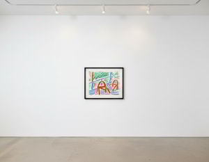 David Hockney - Two Red Chairs