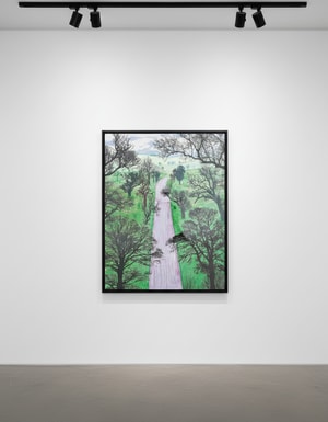 David Hockney - Winter Road Near Kilham