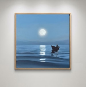 Derek Macara - Moonrise Over the Fog