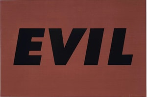 Ed Ruscha - Evil