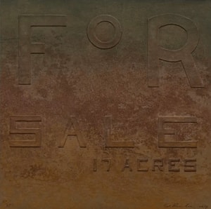 Ed Ruscha - For Sale 17 Acres