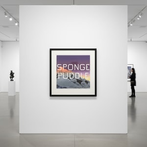 Ed Ruscha - Sponge Puddle