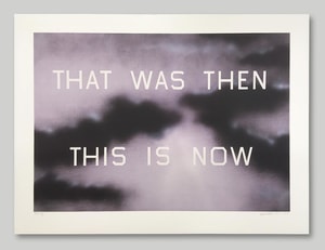 Ed Ruscha - That Was Then, This Is Now