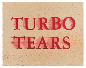 Ed Ruscha - Turbo Tears