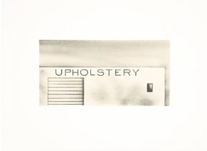 Ed Ruscha - Upholstery