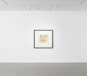 Ed Ruscha - Zat So