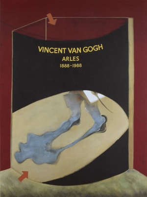 Francis Bacon - Hommage à Van Gogh , after Hommage à Van Gogh 1985
