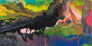 Gerhard Richter - Flow P16