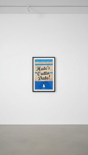 Harland Miller - Hate's Outta Date (Blue)