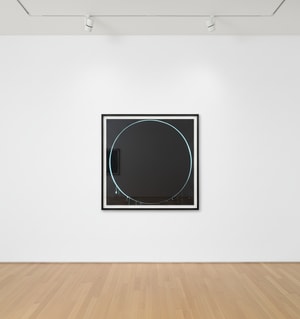 Ian Davenport - Black, Light Blue, Black